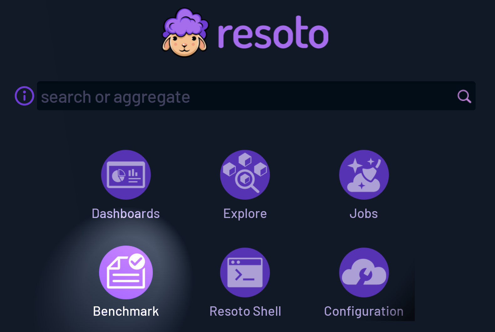 Resoto UI use Benchmark
