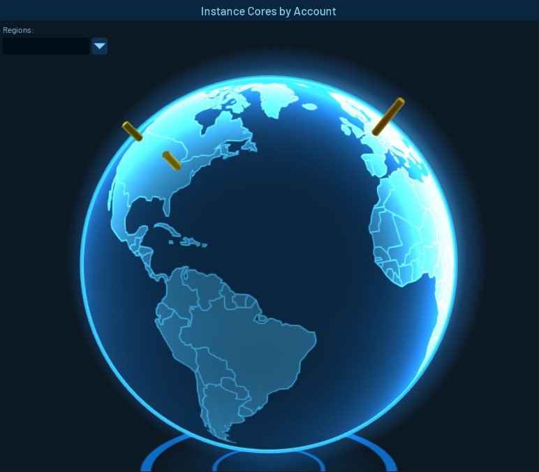 Resoto UI World Map Widget